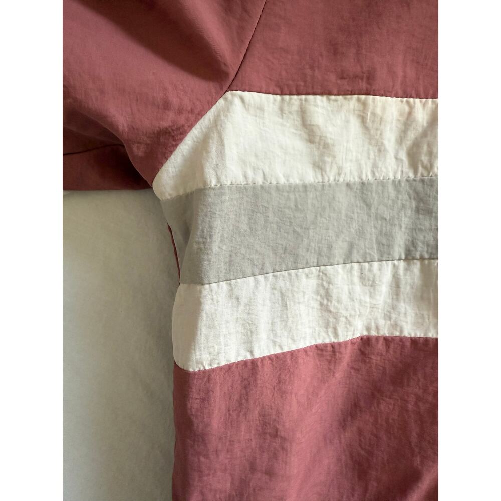 Ashley by 26 International Utility Collection Jacket Size MED Mauve White Gray - Picture 7 of 11